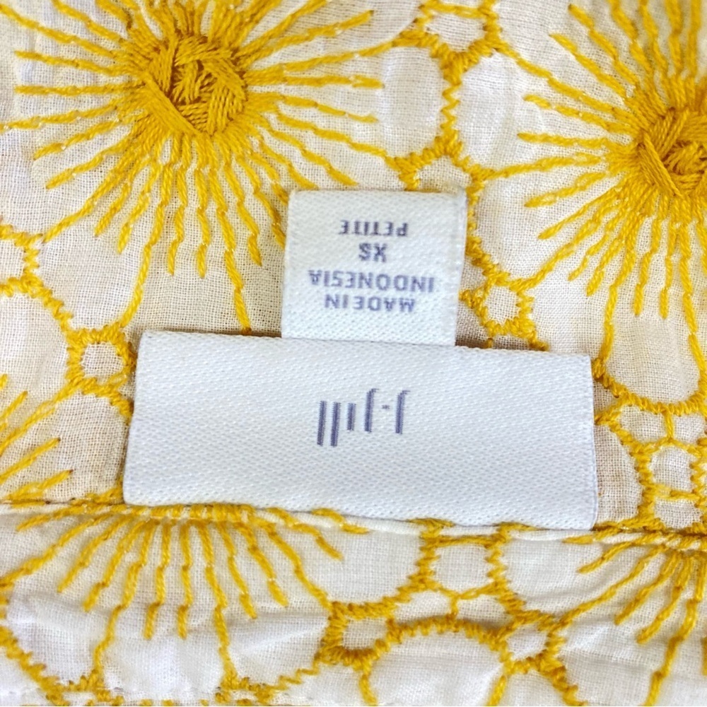 J. Jill Embroidered Button Down Shirt - Picture 2 of 10